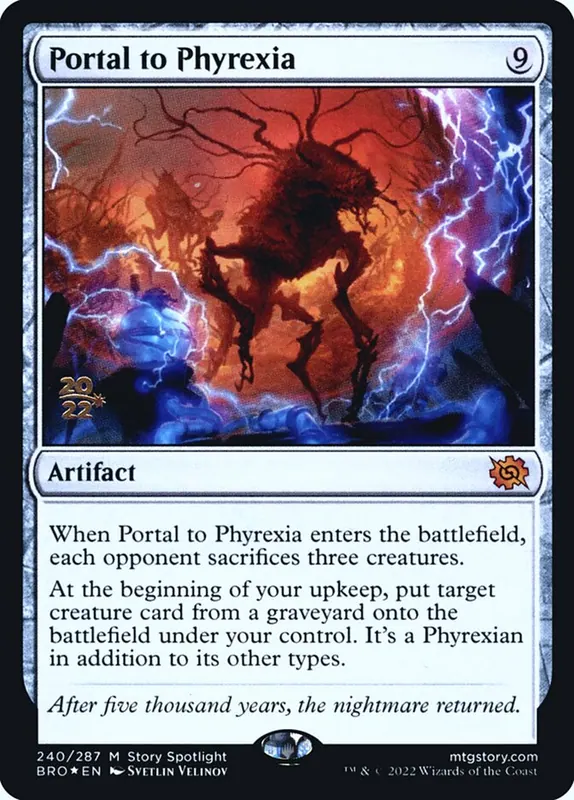 Portal to Phyrexia [The Brothers' War Promos]