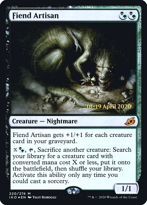 Fiend Artisan [Ikoria: Lair of Behemoths Promos]