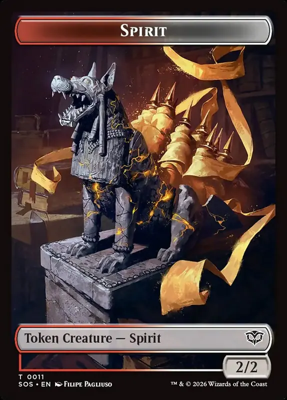 Spirit [Secrets of Strixhaven Tokens]