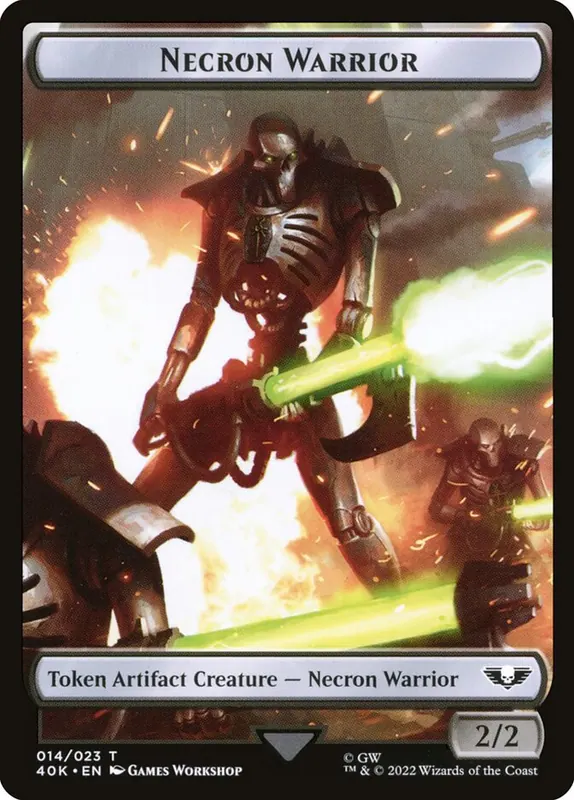 Necron Warrior [Warhammer 40,000 Tokens]