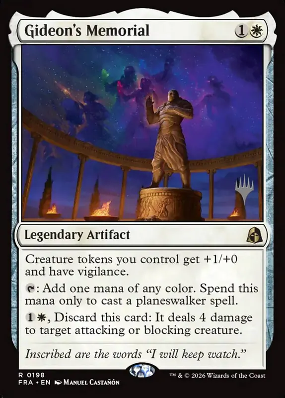 Gideon's Memorial [Reality Fracture Promos]