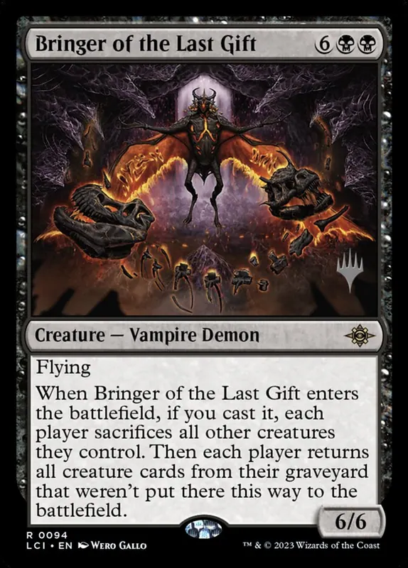 Bringer of the Last Gift [The Lost Caverns of Ixalan Promos]