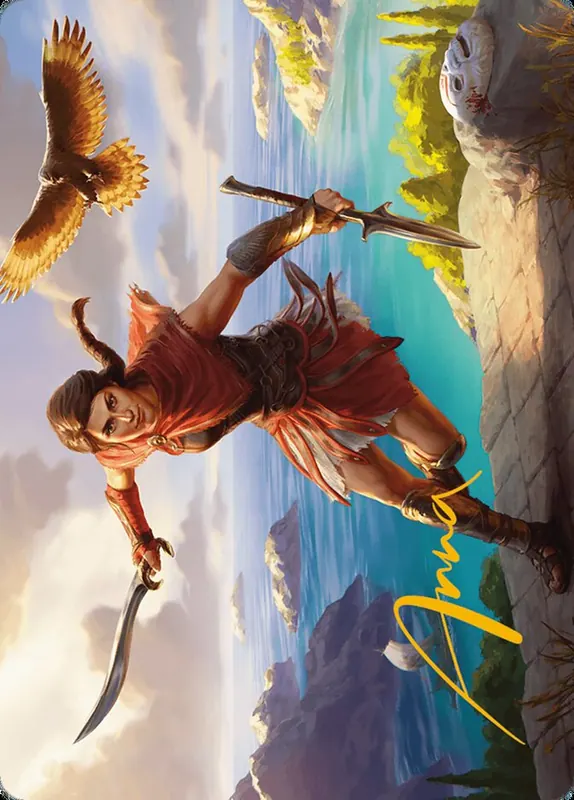 Kassandra, Eagle Bearer // Kassandra, Eagle Bearer [Assassin's Creed Art Series]