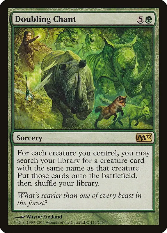 Doubling Chant [Magic 2012]