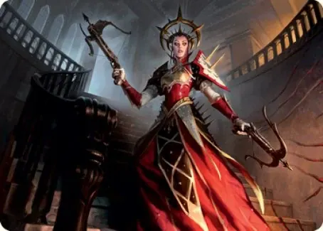 Bloodthirsty Adversary Art Card [Innistrad: Midnight Hunt Art Series]