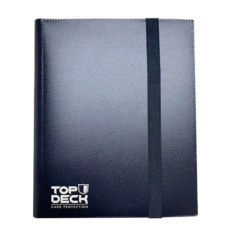 Top Deck - Carpeta 9 Bolsillos - 360 Negro