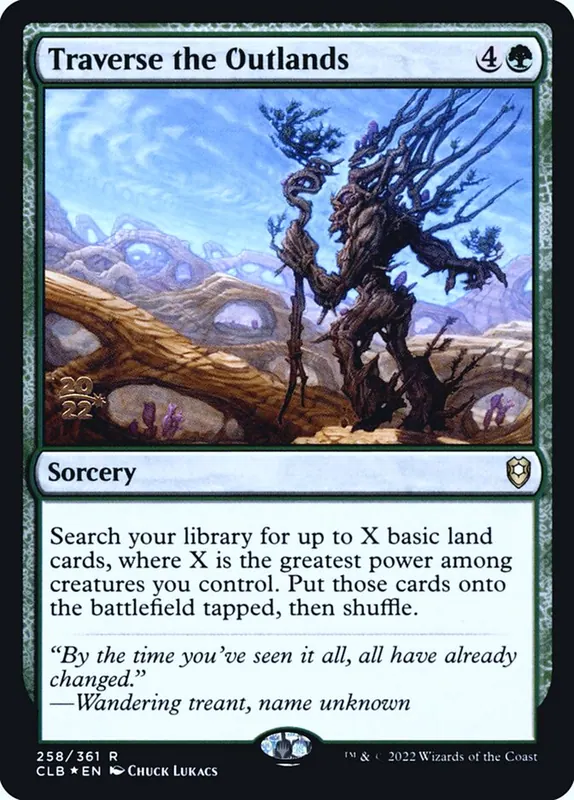Traverse the Outlands [Battle for Baldur's Gate Promos]