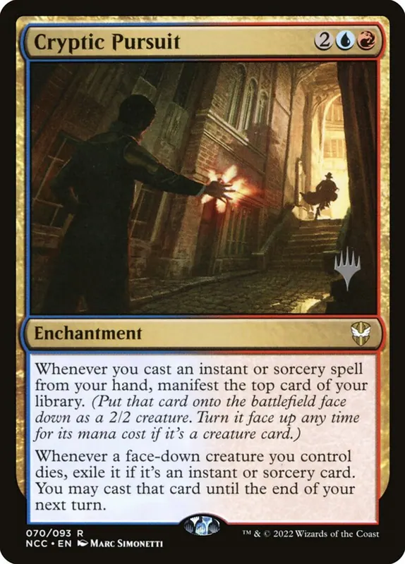 Cryptic Pursuit [New Capenna Commander Promos]