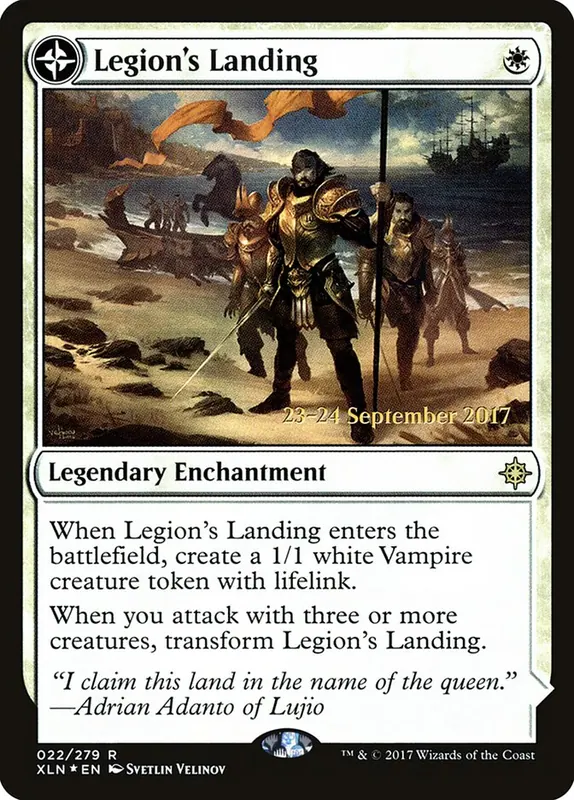 Legion's Landing // Adanto, the First Fort [Ixalan Promos]