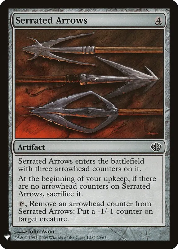 Serrated Arrows [The List]