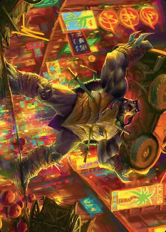 Slash, Reptile Rampager // Slash, Reptile Rampager [Teenage Mutant Ninja Turtles Art Series]