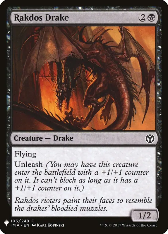 Rakdos Drake [The List]