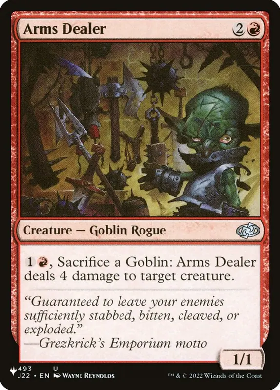 Arms Dealer [The List]