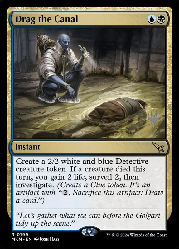 Drag the Canal [Murders at Karlov Manor Promos]