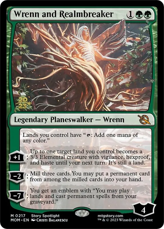 Wrenn and Realmbreaker [March of the Machine Promos]