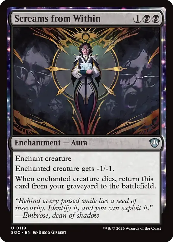 Screams from Within [Secrets of Strixhaven Commander]
