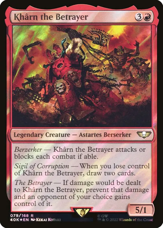 Khârn the Betrayer [Warhammer 40,000 Commander]