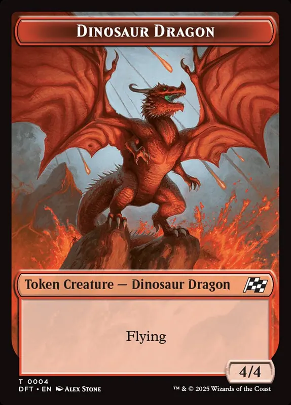 Dinosaur Dragon [Aetherdrift Tokens]