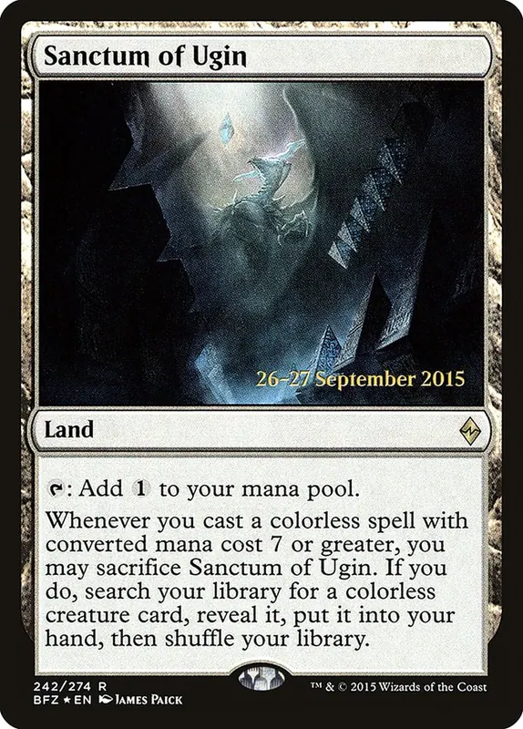 Sanctum of Ugin [Battle for Zendikar Prerelease Promos] - Español