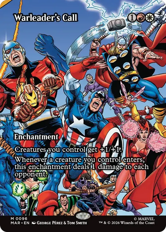 Warleader's Call (Borderless) [Marvel Universe: Eternal-Legal]