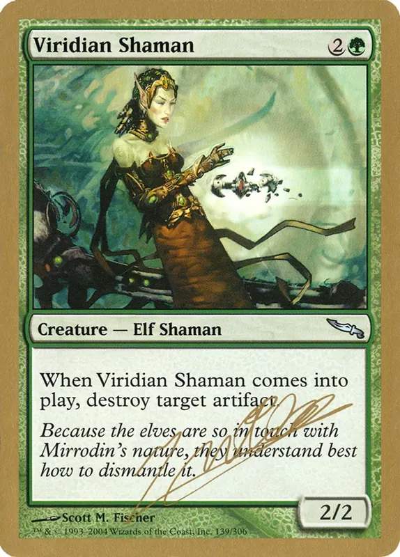 Viridian Shaman (Julien Nuijten) [World Championship Decks 2004]
