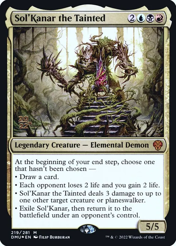 Sol'Kanar the Tainted [Dominaria United Promos]