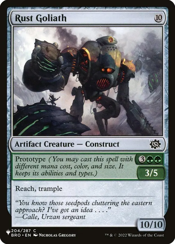 Rust Goliath [The List]