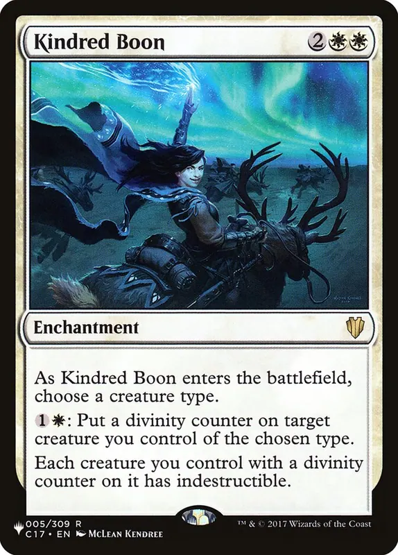 Kindred Boon [The List]