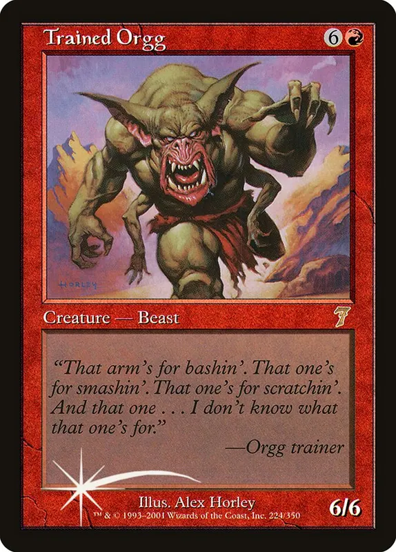 Trained Orgg [Seventh Edition]