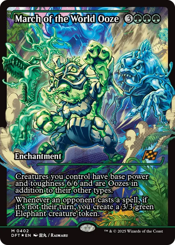 March of the World Ooze (Showcase) [Aetherdrift]