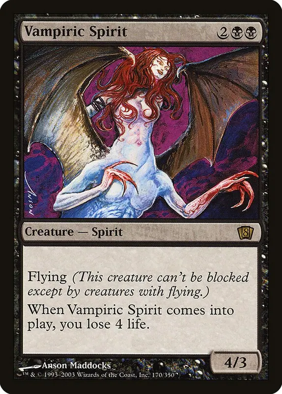 Vampiric Spirit [Eighth Edition]