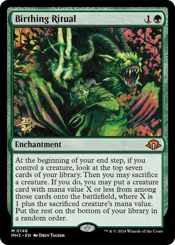 Birthing Ritual [Modern Horizons 3 Prerelease Promos]