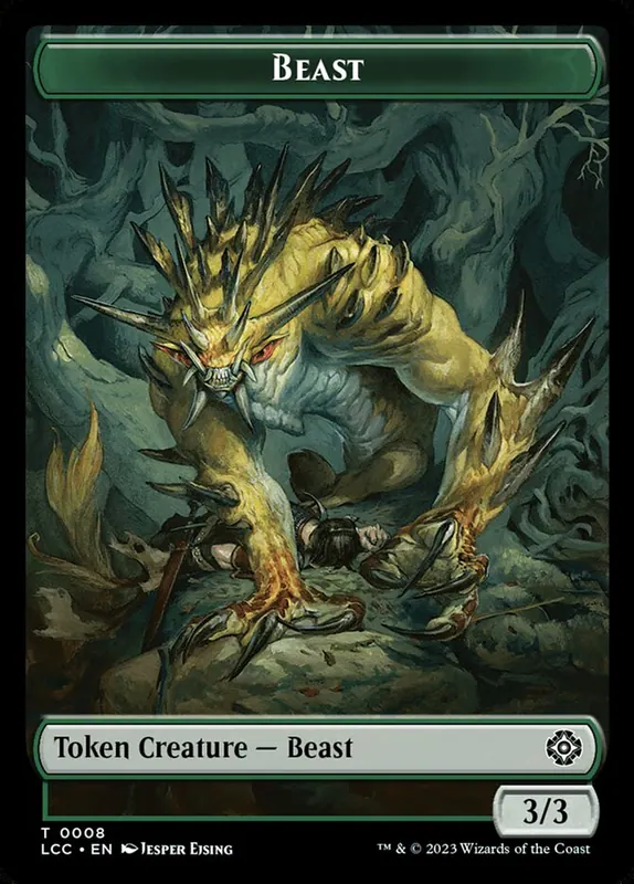 Beast [The Lost Caverns of Ixalan Commander Tokens]