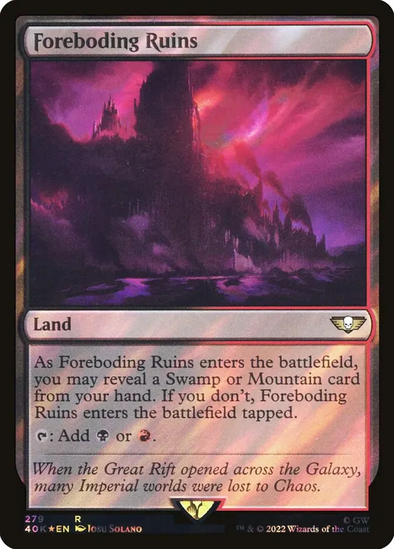 Foreboding Ruins [Warhammer 40,000 Commander]