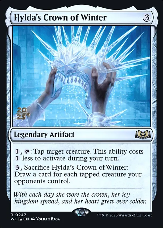 Hylda's Crown of Winter [Wilds of Eldraine Promos]