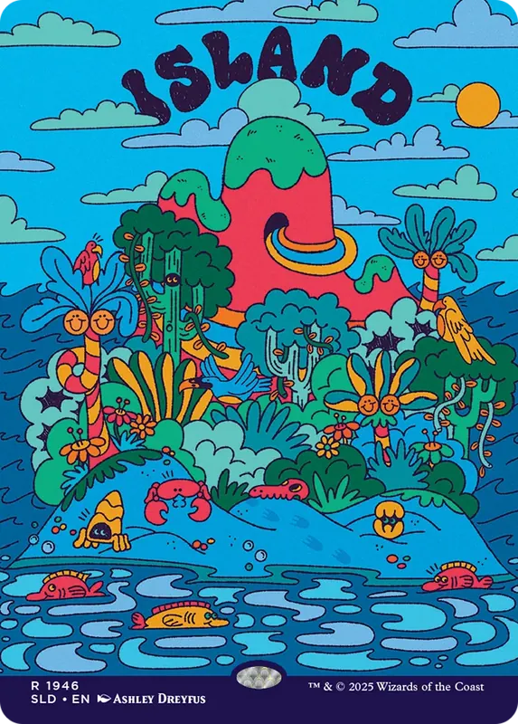 Island (1946) (Rainbow Foil) [Secret Lair Drop Series]