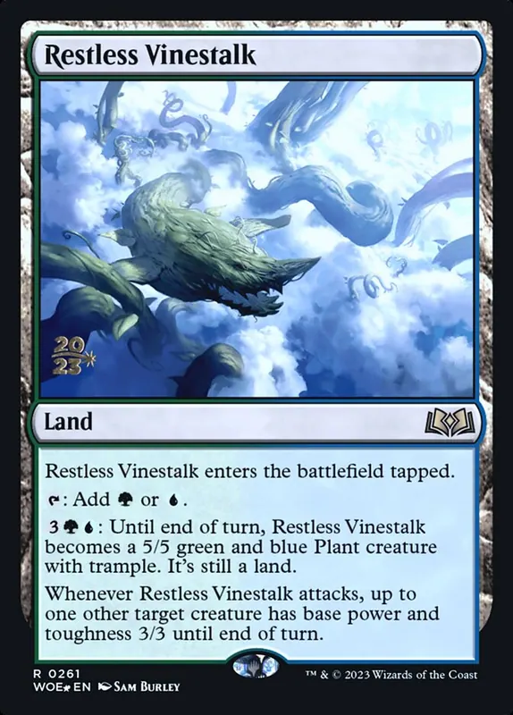 Restless Vinestalk [Wilds of Eldraine Promos]