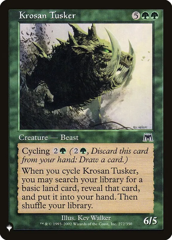 Krosan Tusker [The List]