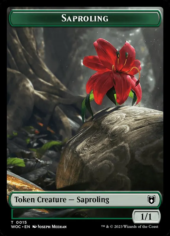 Saproling [Wilds of Eldraine Commander Tokens]