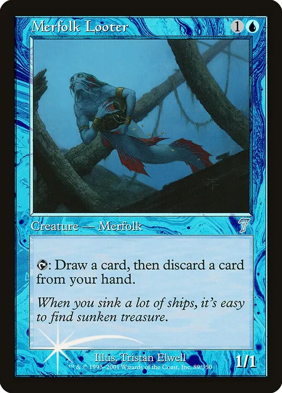 Merfolk Looter [Seventh Edition]