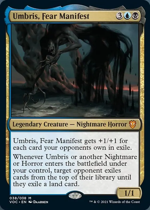 Umbris, Fear Manifest - Español [Innistrad: Crimson Vow Commander]