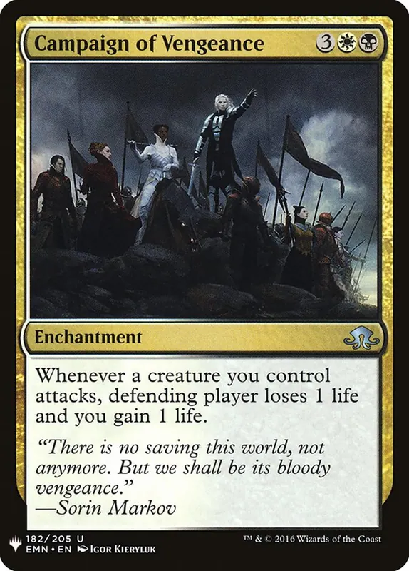 Campaign of Vengeance [The List]
