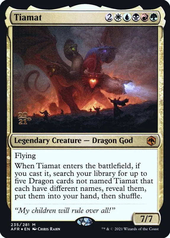 Tiamat [Adventures in the Forgotten Realms Promos]