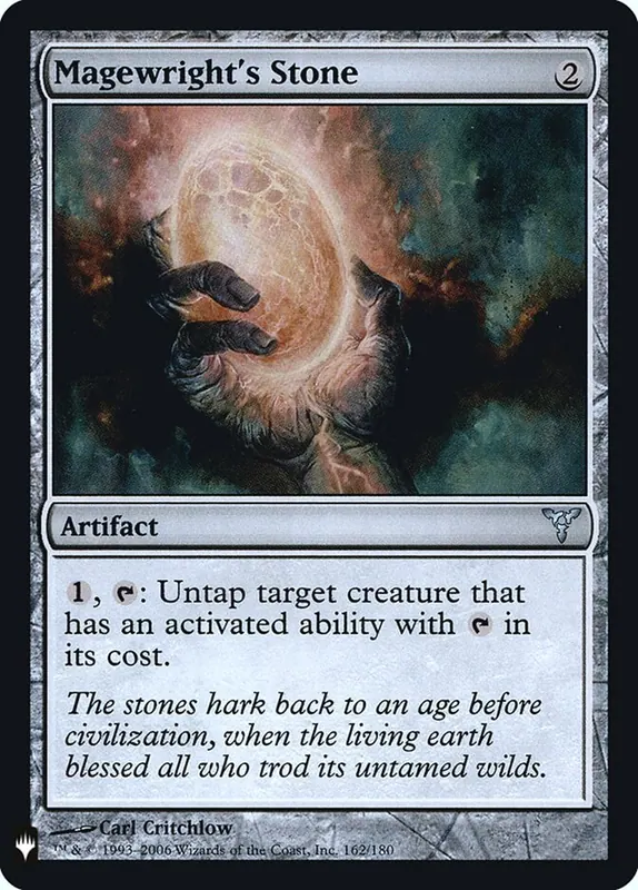 Magewright's Stone [The List]
