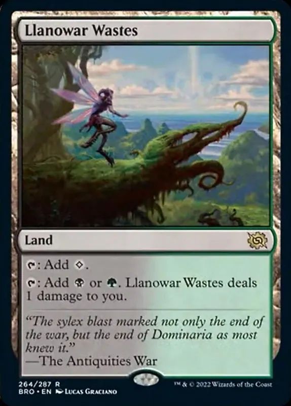 Llanowar Wastes [The Brothers' War] - Español