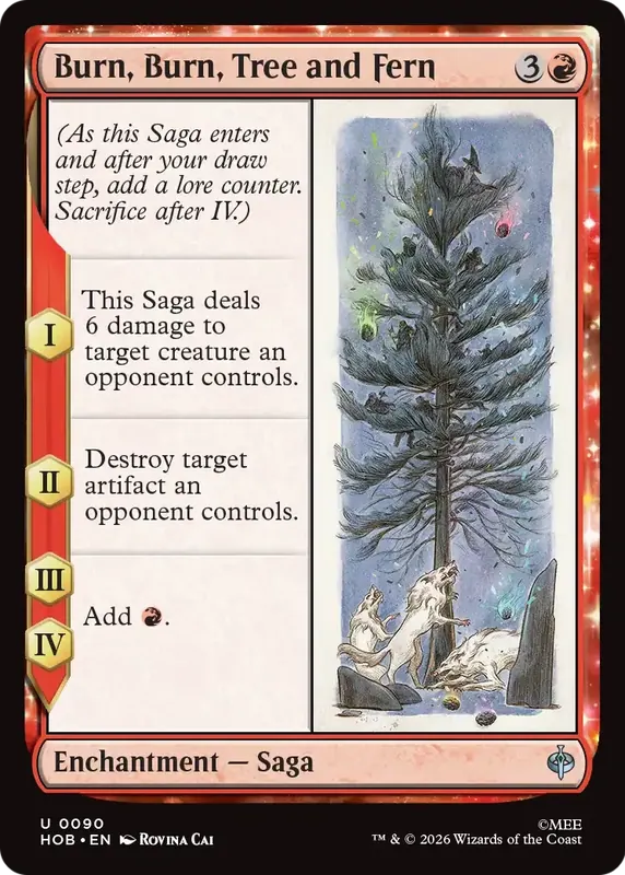 Burn, Burn, Tree and Fern [The Hobbit]