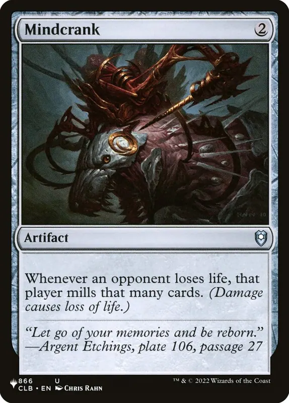 Mindcrank [The List]