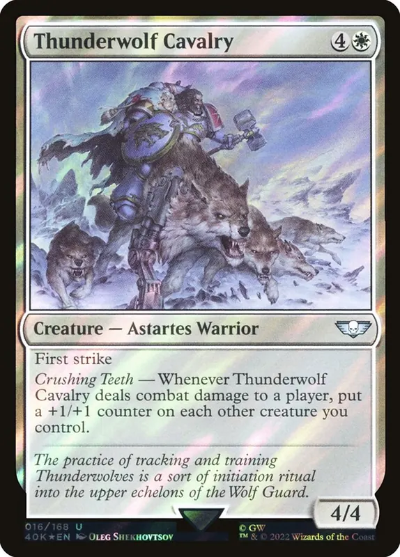 Thunderwolf Cavalry [Warhammer 40,000 Commander]