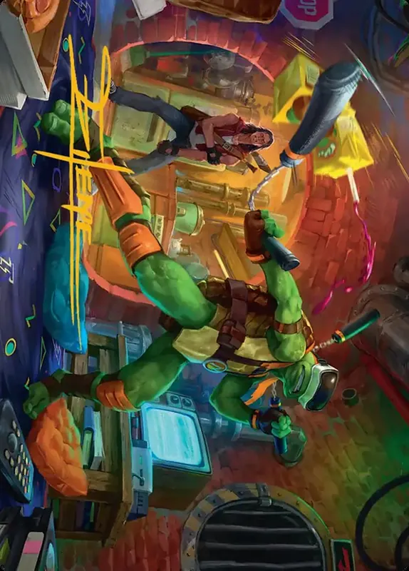 Michelangelo, Game Master // Michelangelo, Game Master [Teenage Mutant Ninja Turtles Art Series]