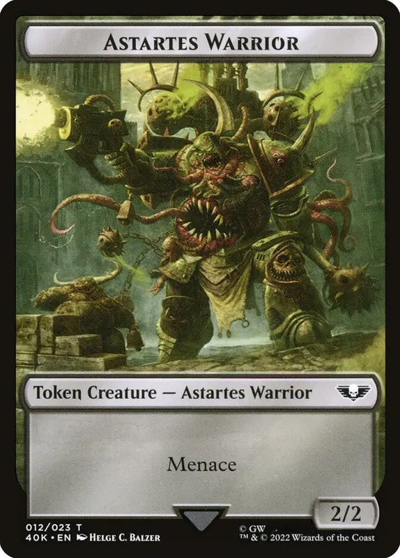 Astartes Warrior [Warhammer 40,000 Tokens]